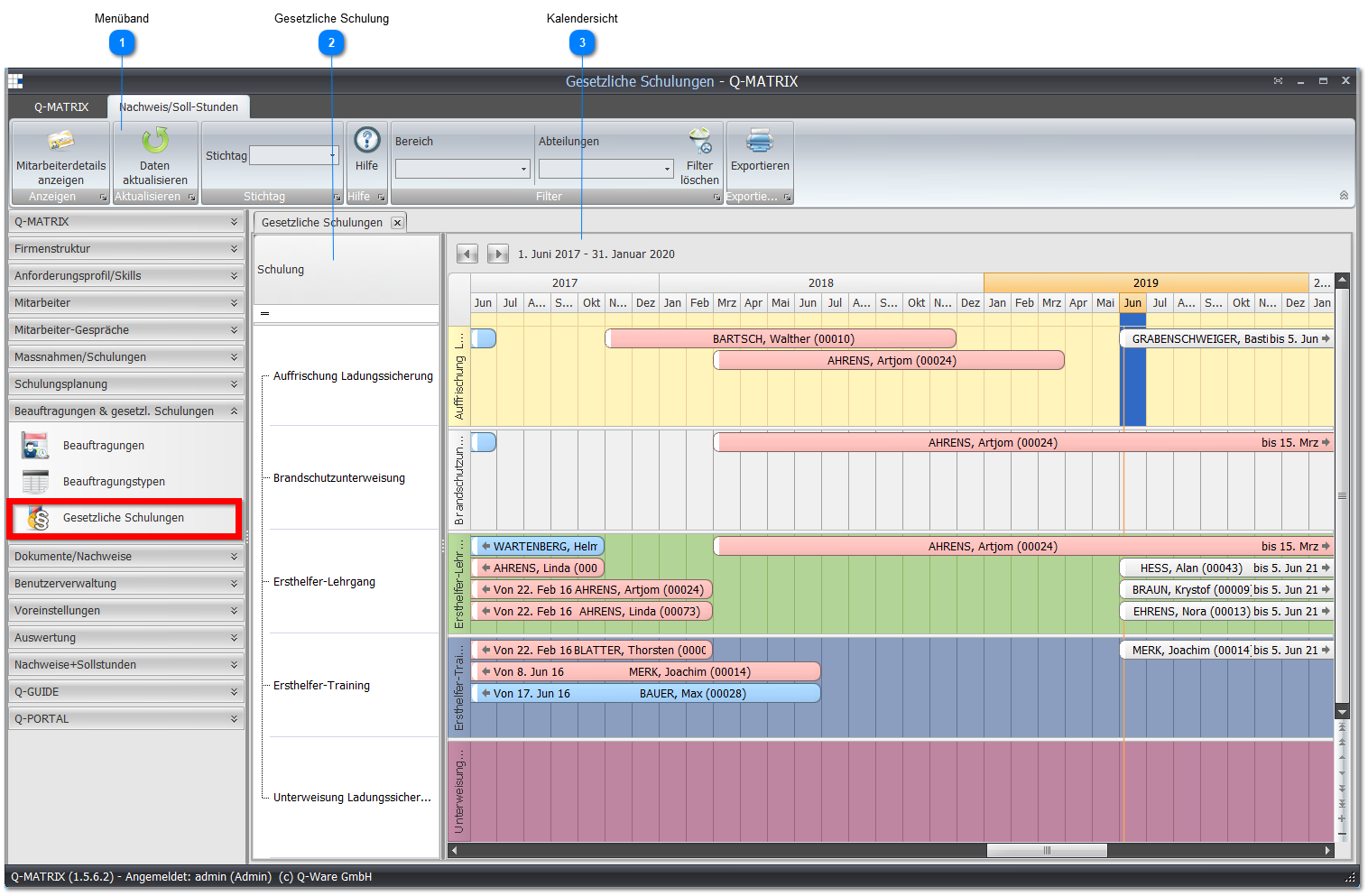 1.4.11.3. Formations obligatoires